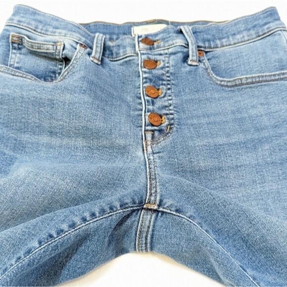 Madewell Mid-Rise Skinny Crop Stretchy Jeans - Picture 14 of 16